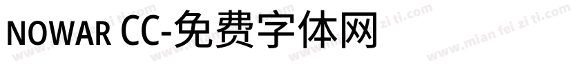 nowar CC字体转换